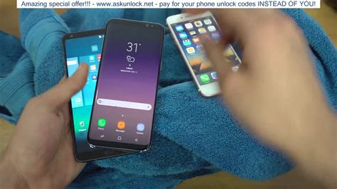 Samsung Galaxy S8 vs iPhone 7 vs LG G6 Coca